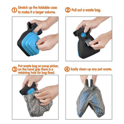 FOLDABLE DOG POOP SCOOPER